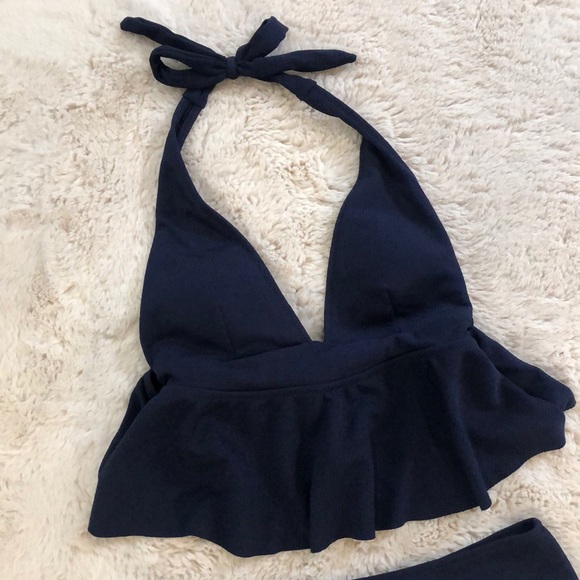 Cupshe Other - ⛱ Navy Blue Swim Suit